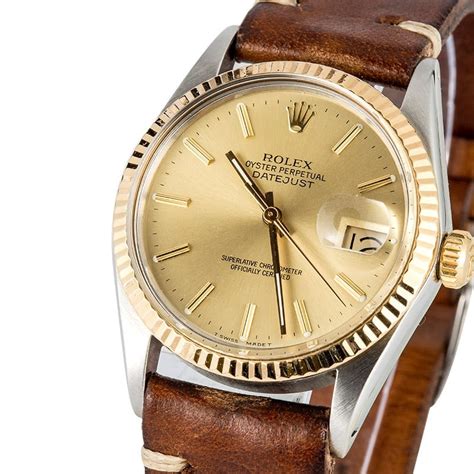 rolex bands for datejust|rolex datejust with leather band.